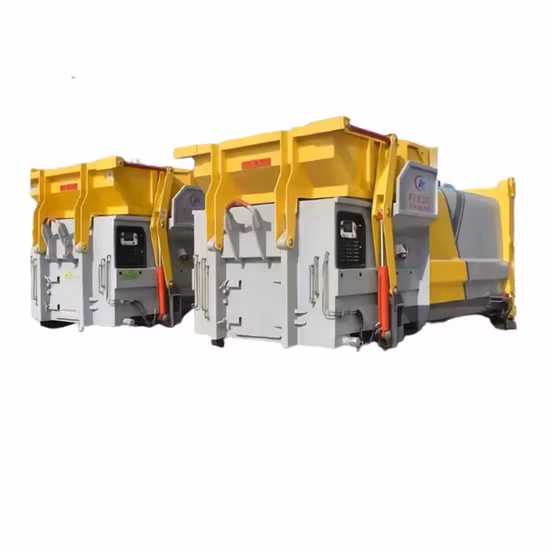 16 m3 Müllkompressionscontainer-Verdichter, mobile Müllstation