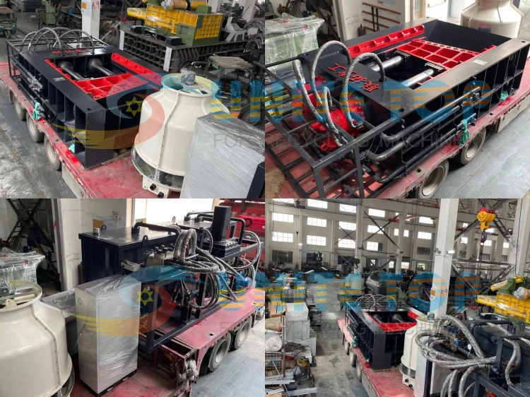 High Efficiency Hydraulic Scrap Metal Steel Iron Aluminum Car Shear Baler