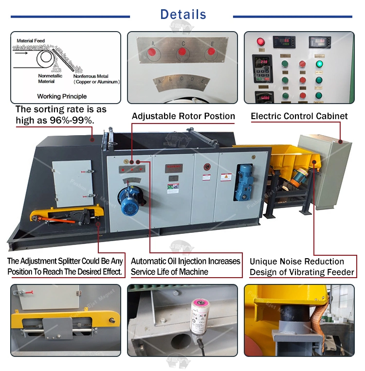 Ejet Ecs-180 Can Effectively Remove High-Value Nonferrous Metals From Pet Bottles Recycling