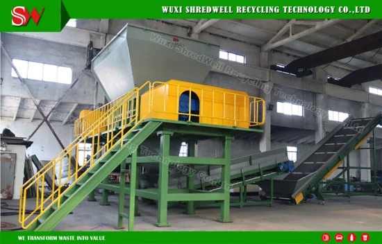 Shredwell Metallzerkleinerungsmaschine Ms-2400 Schrottauto-Recycling