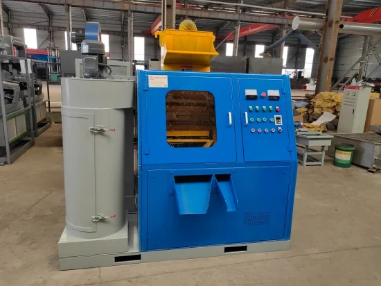 Automatischer Shredder Crusher Scrap Granulator Separator Stripping Cable Copper Wire Recycling Machine